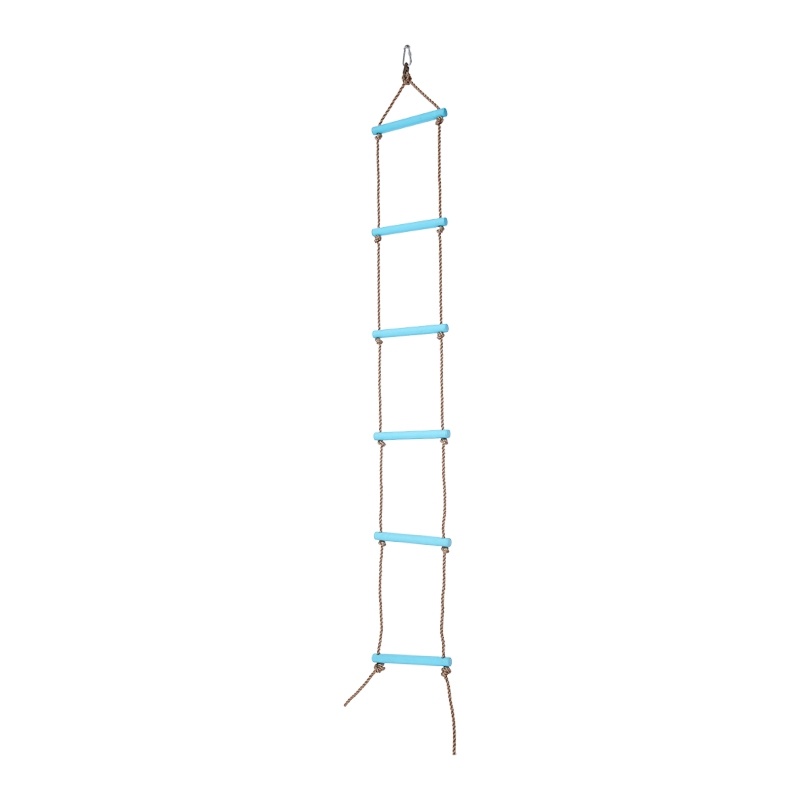 Escada de escalada arco-íris para crianças
