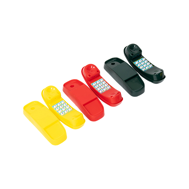 Telefone simulado para playground de madeira ao ar livre