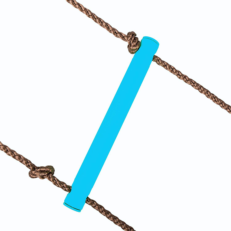 Escada de escalada arco-íris para crianças