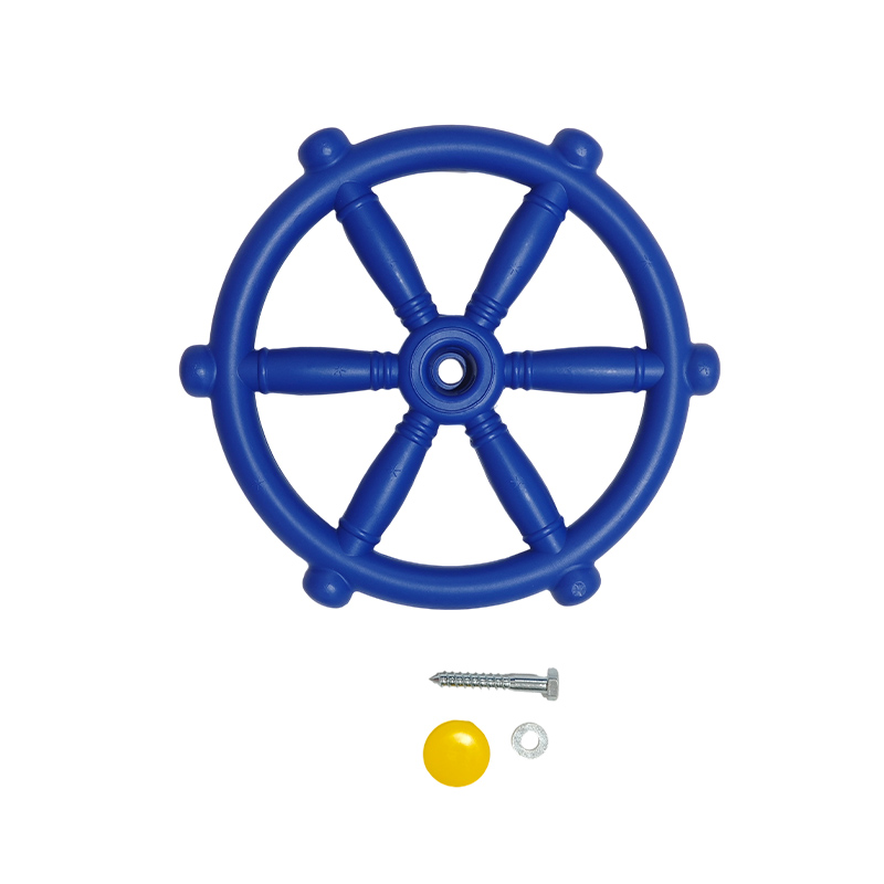 Roda de navio pirata de plástico