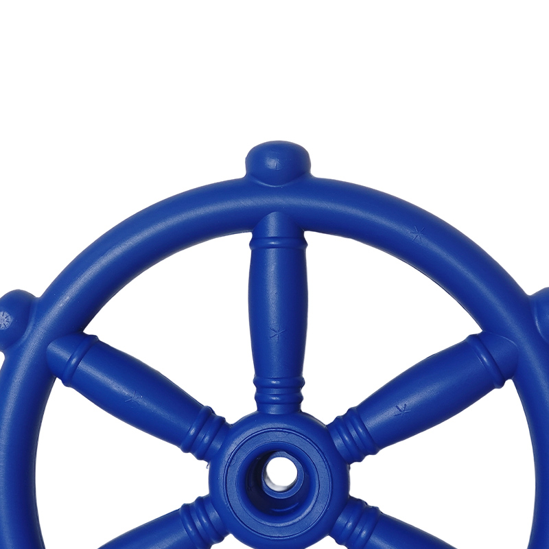 Roda de navio pirata de plástico